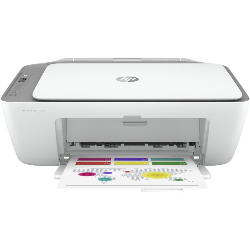DeskJet Impresora multifunción HP 2720e, Color, Impresora para Hogar, Impresión, copia, escáner, Conexión inalámbrica  HP+  Comp